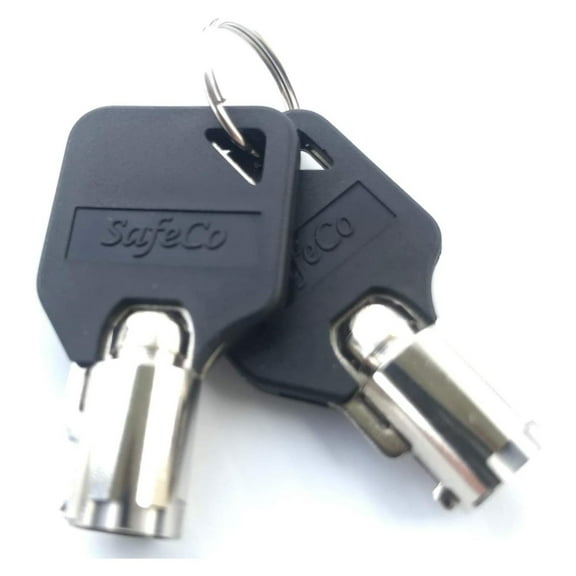 2-keys for Sentry Pistol Safe Models QAP1E & QAP1BE Key Codes GC00 thru GC199 (GC49 SENTRY)