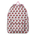 thumbnail image 1 of Ladybug Print Backpack – Cute Cartoon Ladybird Pattern Bookbag with Polka Dots for Garden and Nature Lovers, 1 of 4