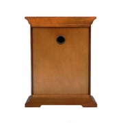Seiko 12 inch Baron Brown Pendulum Chime Clock, Quartz, Traditional, Analog, QXQ034BLH