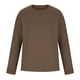 thumbnail image 4 of Blusas y camisas de manga larga y cuello redondo para hombre, jersey liso, camiseta de manga larga con cuello redondo, blusa de base invertida, blusa de poliéster para hombre, 4 of 5