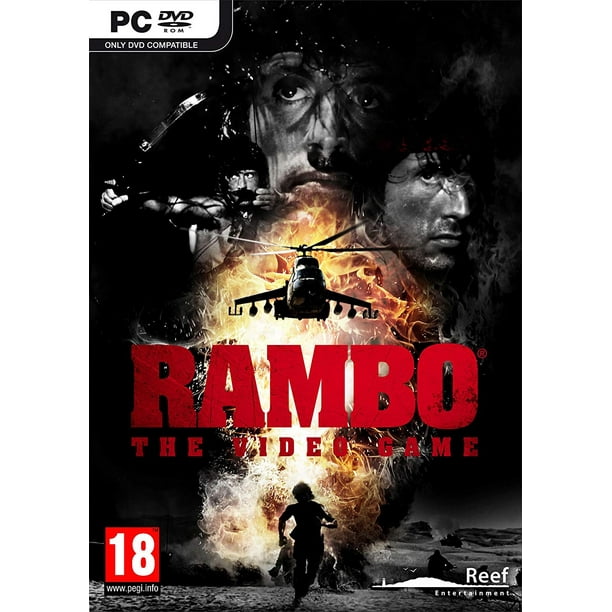 Rambo The Video Game Pc You Get To Win This Time Win 8 7 Xp Walmart Com Walmart Com