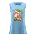 thumbnail image 3 of Womens Athletic Tops Ladies Athletic Wear Summer Casual Tops for Women Short Sleeve Loose Fit T Shirt Pack Women's T Shirt Medium V Neck Shirts Women Long Fashion Casual Blue XXL, 3 of 4