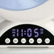 thumbnail image 5 of Lámpara de ambiente en forma de luna Advancent con Altavoz Bluetooth despertador ABS Blanco, 5 of 6