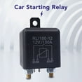 thumbnail image 3 of Relé De Arranque De Automóvil, Relé Automotriz Salida De Alta Potencia Compacto 2 Piezas 12 V Rendimiento Confiable Para Supervisión De Luz De Techo, 3 of 7