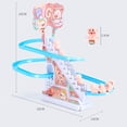 thumbnail image 3 of Electric Pig Climbing Stairs Slide Set Nios Juguete LED Música Luces 3 Cerdos Sunnimix Cerdo subir escaleras, 3 of 8