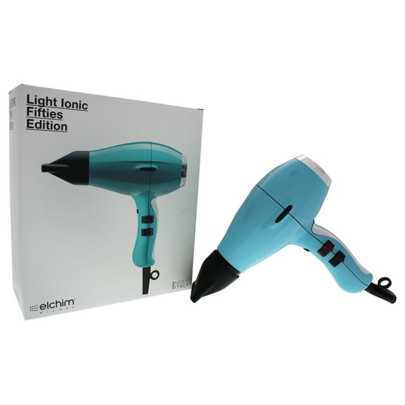 Elchim Imperial Light Ionic Hair Dryer, Fifties Blue