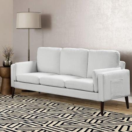 Lifestyle Solutions - Nerd Sofa with Power and USB Ports - Light Grey