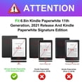 thumbnail image 2 of Funda Uppuppy para Kindle Paperwhite 11th Gen 6.8" 2021, 2 of 6