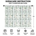 thumbnail image 2 of Blackout Kids Curtains,Green Christmas Tree Pattern Childrens Insulated Curtains Set Of 2,Bedroom Essentials,Toddler Room Decor 52"x84", 2 of 5