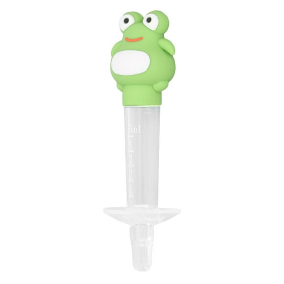 Baby Oral Feeding Syringe, Multi Purpose Baby Syringe Dropper Feeder Durable Safe Non Choking Clear Flexible Control For Under 3 Years Old For Home ,Green