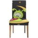 thumbnail image 2 of ABPHQTO Funda protectora para silla elástica con diseño de caracol en la luna, funda protectora para asiento para comedor, Hotel, boda, fiesta, juego de 4, 2 of 4