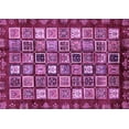 thumbnail image 1 of Ahgly Company Indoor Rectangle Abstract Purple Modern Area Rugs, 3' x 5', 1 of 4