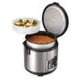 thumbnail image 4 of Hamilton Beach Digital Simplicity 14-Cup Rice Cooker/Steamer 37549MNC, 4 of 5