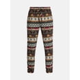 thumbnail image 5 of Men's Christmas Print Fleece Sleep Pants from Holiday Time, Sizes S-2XL, 5 of 5