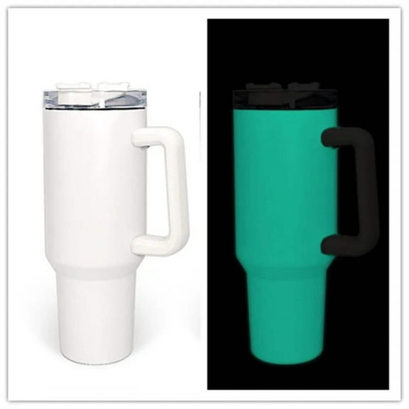 40oz Sublimation Glow in Dark Stainless Tumbler