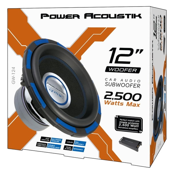 Power Acoustik GW-124 Gothic Series 12