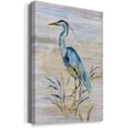 thumbnail image 2 of ADALE Canvas Animal Wall Art Modern Paintings & Prints Decorations Blue Resting Heron Abstract Nature Wall Hanging Artwork for Bedroom Living Room Office Kitchen Framed 8x12 Inch, 2 of 6