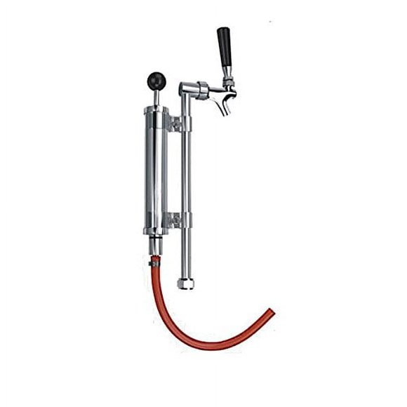 Bev Rite Convertisseur de Robinet de Fût pour Pique-Nique Premium, 8 Pouces Pompe, Sans Coupleur, Argent