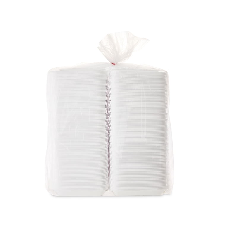 Great Value Foam Charola Trays, White, 200 Count photo 4