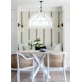 thumbnail image 2 of Chesapeake Linette Black Fabric Stripe Wallpaper, 2 of 4
