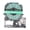 Green/White, variant on YAHHU 9mm Label Maker Tape Replacement for King Jim SR230CH & Epson Printers, Oil-Proof Anti-Corrosion Durable Adhesive Labeling Cartridge, 9mm (0.35 inches), Transparent Base Gold Text