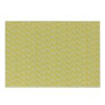 thumbnail image 1 of Cherry Blossom Cutting Board, Naive Spring Floral Design of Cherry Flowers and Floating Petals, Decorative Tempered Glass Cutting and Serving Board, Small Size, Yellow White Black, by Ambesonne, 1 of 1