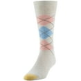 thumbnail image 6 of GOLDTOE Edition Mens Sun Washed Argyle Crew Socks, 6-Pack, 6 of 7