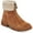 Camel Suede, variant on Womens Perla Suede Winter Ankle Boots