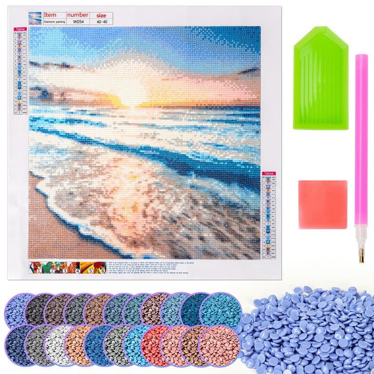 5D Diamond Painting Kits for Kids with Frame, Diamond Art for Kids Ages 5- 8-12