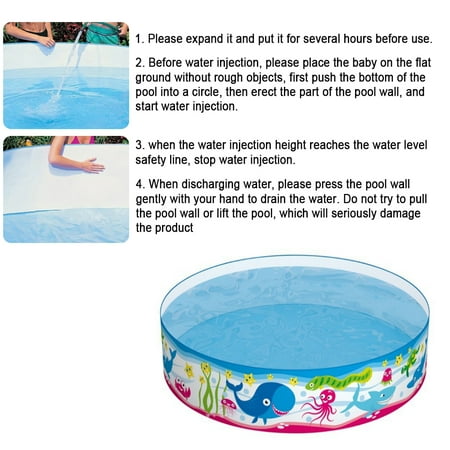 baby pool size