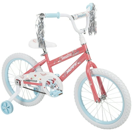 Huffy 18  Sea Star Girls  sidewalk Bike  Coral Pink