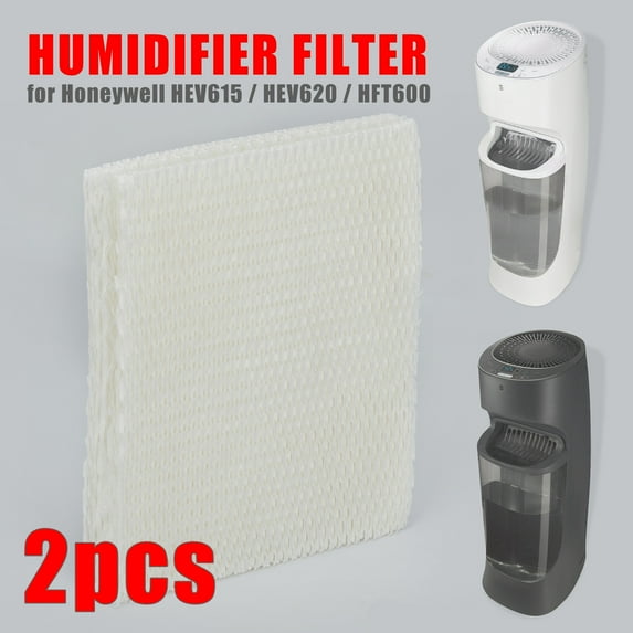 ALING 2 Pack Humidifier Filters Replacement,Wicking Filters Replacement Filter Compatible With Honeywell Filter Hev615/Hev620/Hft600