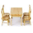 thumbnail image 2 of OUSITAID 1 Set Mini Chairs Models Furniture Ornament DIY Room Decor Prop Simple Accessory Landscape Adornment 1/12 Table Model for Layout White, 2 of 7