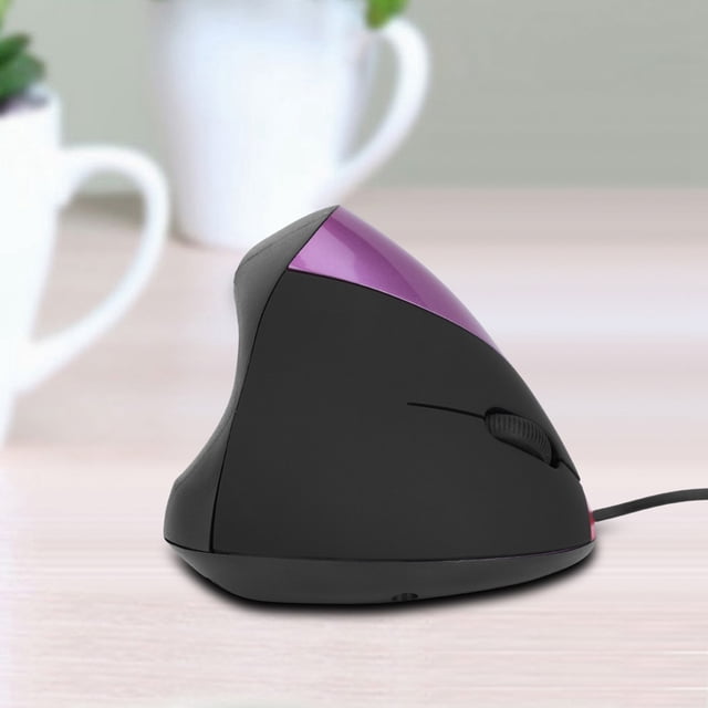 Vertical Mouse, Optical Mouse, Compact Left/ Right/ Scroll Wheel Button For OS For Game/Office