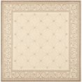 thumbnail image 1 of Safavieh Courtyard Natural Indoor Outdoor Rug - Square 6'7", 1 of 5