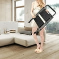 thumbnail image 3 of ALL-CARB Aluminum Ladder Folding with Wide Anti-Slip Pedal Lightweight and Portable, 3 of 8