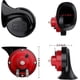 thumbnail image 3 of 12v Electric Waterproof Boat Horn, Loud Snail Single Motorcycle Train Horn, Dual-tone Auto Truck Horn Used For Car, 3 of 5