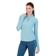 thumbnail image 4 of Reebok Women's and Women's Plus On-the-Go 1/2 Zip Top, Sizes XS-4X, 4 of 7