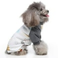 Dog Life Jackets Four Seasons Pet Clothes Warm Pajamas Cotton Soft and