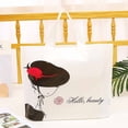 thumbnail image 2 of Panda Superstore Beauty Plastic Gift Boutique Bags Retail Tote Shopping Bags - 50 Pieces, 2 of 2