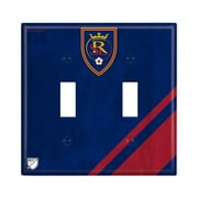 Real Salt Lake Double Toggle Light Switch Cover MLS