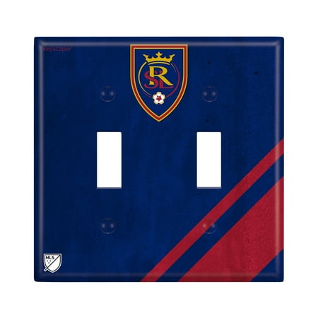 Real Salt Lake Double Toggle Light Switch Cover MLS
