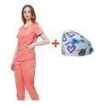 thumbnail image 2 of Uniforme Quirúrgico Anti Fluidos Dama Y Gorro Quirúrgico, 2 of 5