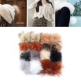 thumbnail image 4 of KLKCMS Faux Pompom Ball W/Snap Button Multicolor DIY Knitting Hat Bags Caps 16Pcs 10cm, 4 of 9