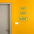 thumbnail image 5 of Fancy Plus All Prices Are Final Wall or Door Sign - Small, 5 of 9