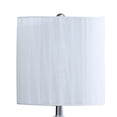 thumbnail image 3 of Benjara 20" Glass Table Lamp- 9W LED- 3 Way Switch- Egg Shape- Silver, 3 of 7
