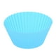 thumbnail image 4 of Taza de Muffin de silicona Sunnimix Ronda 7 cm Azul cielo, 4 of 8
