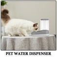 thumbnail image 2 of Comedero automático para gatos, dispensador de agua, comedero por gravedad, bebedero, tazón de comida para mascotas, para perros pequeños, medianos, cachorros y gatitos, 2 of 8