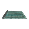 thumbnail image 2 of Ahgly Company Indoor Rectangle Abstract Light Blue Modern Area Rugs, 3' x 5', 2 of 4
