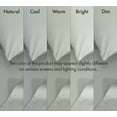 thumbnail image 5 of RUVANTI 100% Cotton Percale Sheets King Size 6 Piece Set, Cooling Bed Sheets for Hot Sleepers, Deep Pocket 16”, Breathable Lightweight & Durable, Crisp Hotel Style Sheets, Ocean Breeze, 5 of 8